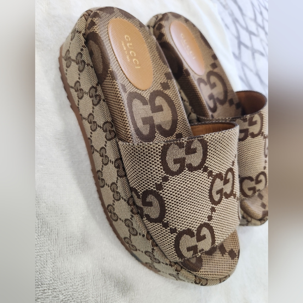Gucci Platform Slides